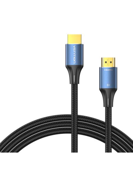 Vention Cable HDMI 2.1 8K ALGLF/ HDMI Macho - HDMI Macho/ 1m/ Azul