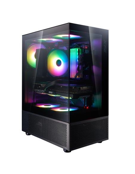 XPG INVADER X MINI KOMPAKTES MID-TOWER-CASE Negro