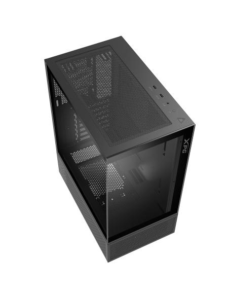 XPG INVADER X MINI KOMPAKTES MID-TOWER-CASE Negro