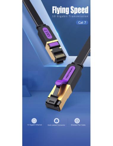 Vention Cable de Red RJ45 STP ICABL Cat.7/ 10m/ Negro