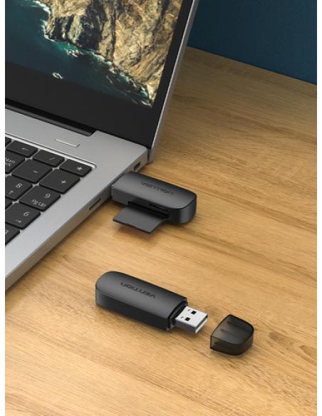 Vention Lector de Tarjetas Externo CLEB0/ USB 2.0