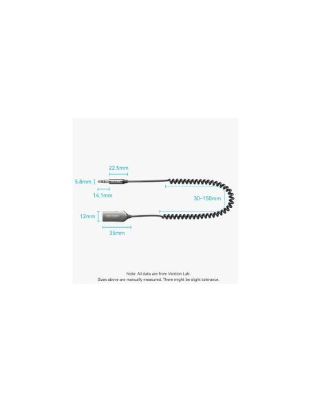 Vention transmisor y Receptor FM/ MP3/ Bluetooth NAIHG