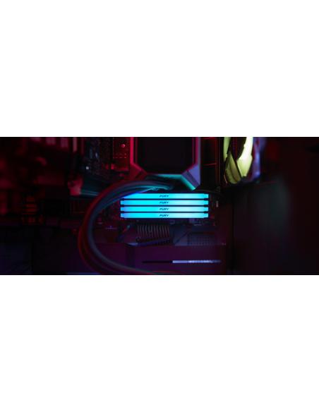Kingston Technology FURY Beast 32GB 3200MT/s DDR4 CL16 DIMM (Kit de 2) RGB