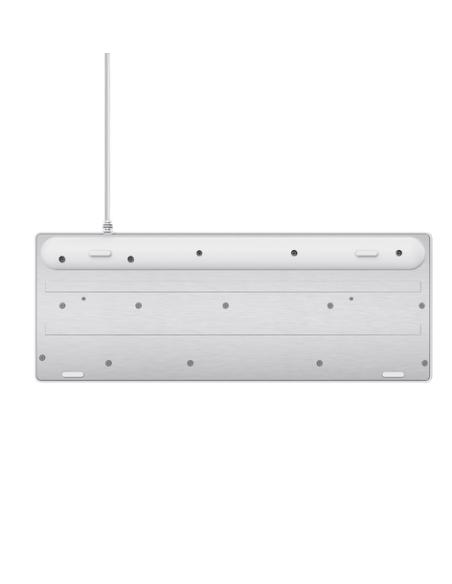 Trust GXT 833W Thado teclado Juego USB QWERTY Español Blanco