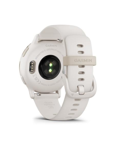 Garmin Vivoactive 5 3,05 cm (1.2") AMOLED 42 mm Digital 390 x 390 Pixeles Pantalla táctil Blanco Wifi GPS (satélite)
