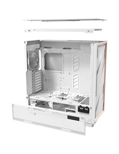 Antec FLUX PRO White EUV Full Tower Blanco, Madera