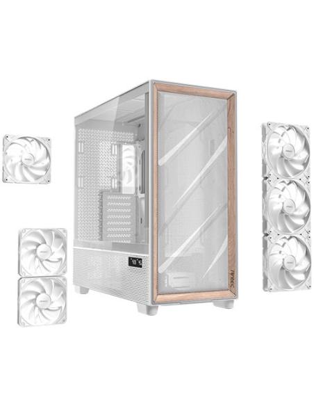 Antec FLUX PRO White EUV Full Tower Blanco, Madera