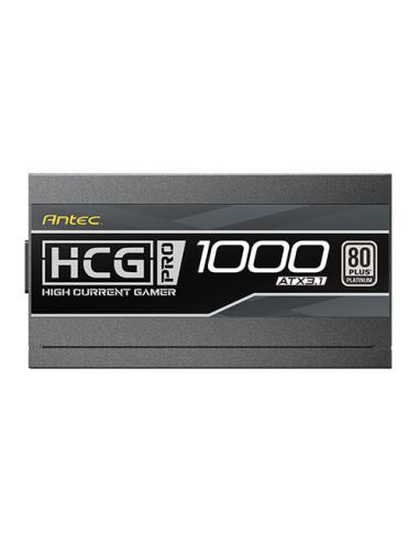 Antec HIGH CURRENT GAMER HCG1000 PRO Platinum ATX 3.1 unidad de fuente de alimentación 1000 W 20+4 pin ATX Negro