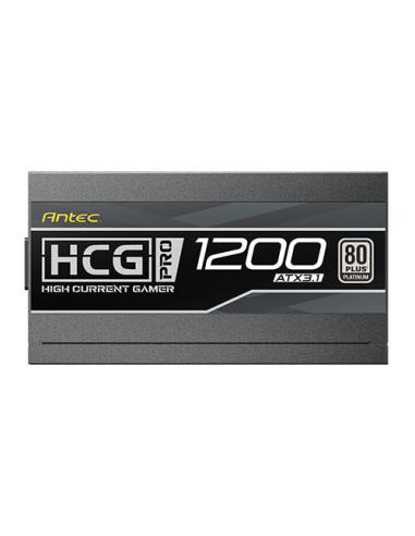 Antec HIGH CURRENT GAMER HCG1200 PRO Platinum ATX 3.1 unidad de fuente de alimentación 1200 W 20+4 pin ATX Negro