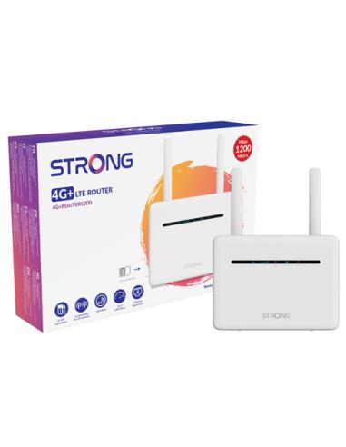 Strong 4G+ROUTER1200 router de telefonía/puerta de enlace/módem Router de red móvil