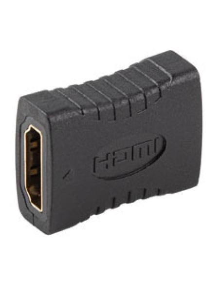Lanberg AD-HDMI-01 cambiador de género para cable HDMI 2.0 Negro