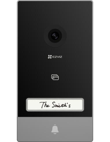 EZVIZ HP7 sistema de intercomunicación de video 17,8 cm (7") Negro, Plata