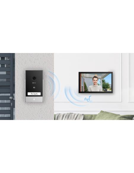 EZVIZ HP7 sistema de intercomunicación de video 17,8 cm (7") Negro, Plata