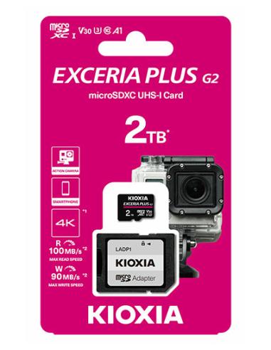 Kioxia LMPL2M002TG2 memoria flash 2 TB MicroSDXC UHS-I Clase 10