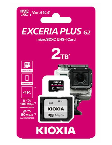 Kioxia LMPL2M002TG2 memoria flash 2 TB MicroSDXC UHS-I Clase 10