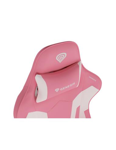 GENESIS Nitro 710 Silla para videojuegos de PC Asiento inflable Blanco