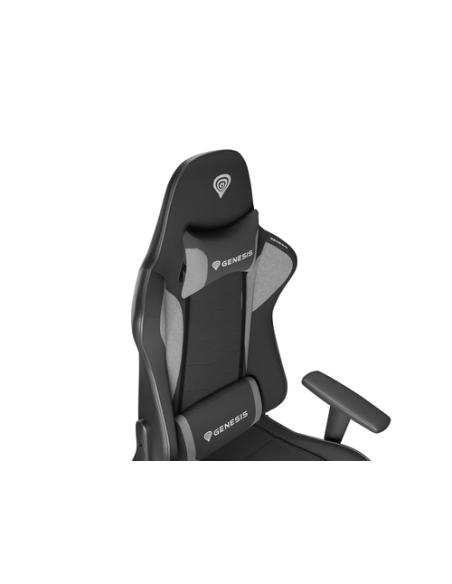 GENESIS NITRO 440 G2 Silla para videojuegos de PC Asiento acolchado Negro, Gris