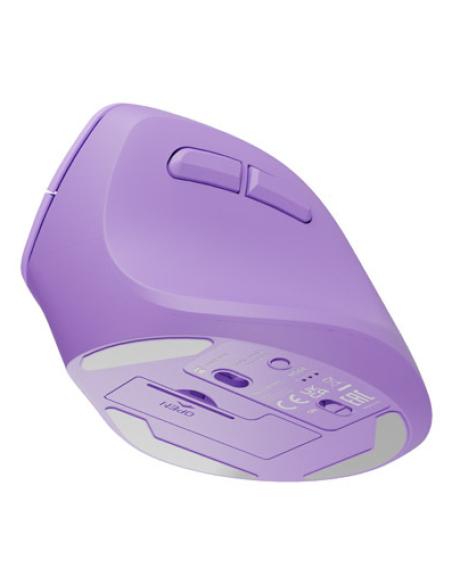 NATEC Crake 2 ratón Universal mano derecha RF Wireless + Bluetooth Óptico 2400 DPI