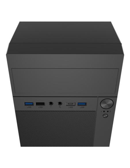 NATEC Helix USB C Mini Tower Negro