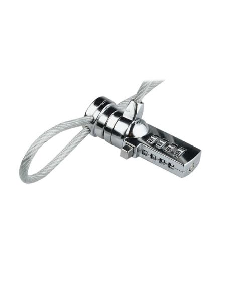 NATEC LOBSTER CODE cable antirrobo Metálico 1,8 m