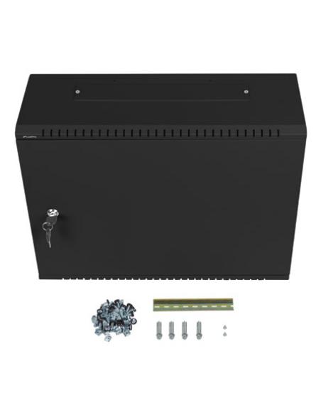 Lanberg WAF1-5203-04-00B armario rack 4U Bastidor de pared Negro