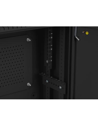 Lanberg WAF1-5203-04-00B armario rack 4U Bastidor de pared Negro