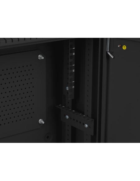 Lanberg WAF1-5203-04-00B armario rack 4U Bastidor de pared Negro