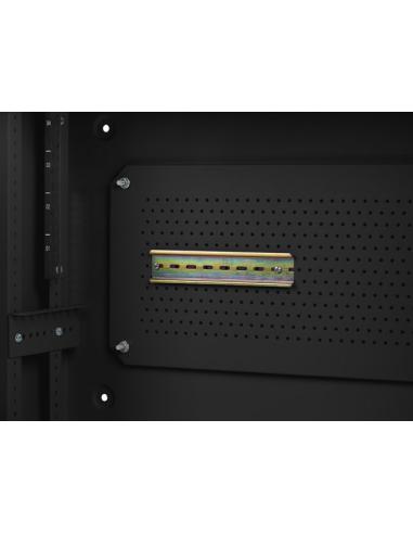 Lanberg WAF1-5203-04-00B armario rack 4U Bastidor de pared Negro