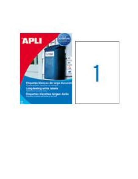 APLI 01228 etiqueta de impresora Blanco