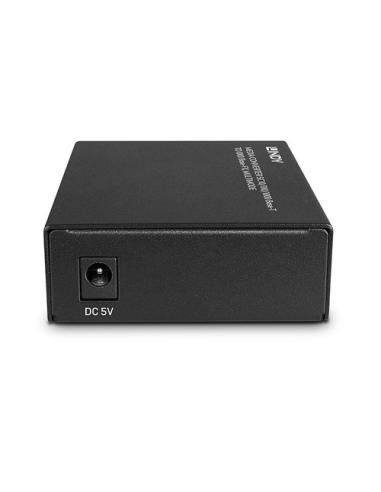 Lindy 25119 convertidor de medio 850 nm Multimodo Negro