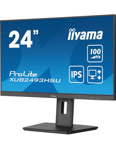 iiyama XUB2493HSU-B7 pantalla para PC 60,5 cm (23.8") 1920 x 1080 Pixeles Full HD LED Negro