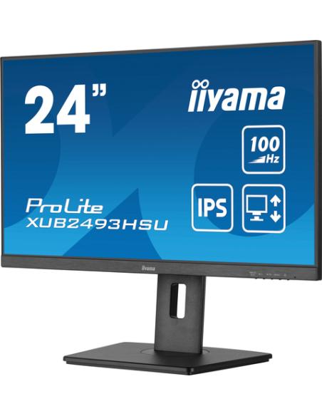 iiyama XUB2493HSU-B7 pantalla para PC 60,5 cm (23.8") 1920 x 1080 Pixeles Full HD LED Negro