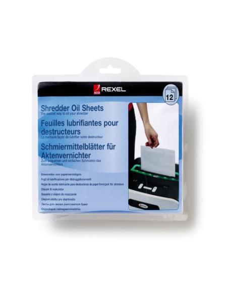 Rexel Láminas lubricantes para destructora (20)