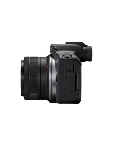 Canon EOS R50, Black + RF-S 18-45mm F4.5-6.3 IS STM Kit MILC 24,2 MP CMOS 6000 x 4000 Pixeles Negro