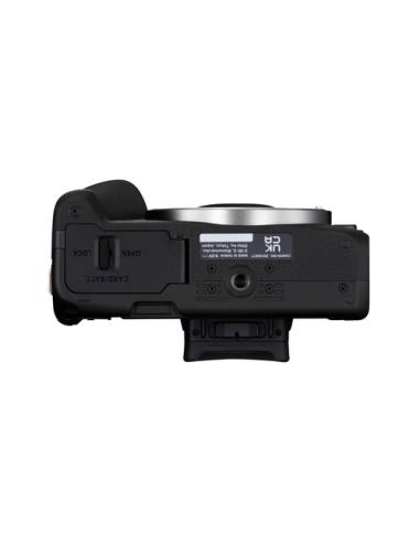 Canon EOS R50, Black + RF-S 18-45mm F4.5-6.3 IS STM Kit MILC 24,2 MP CMOS 6000 x 4000 Pixeles Negro
