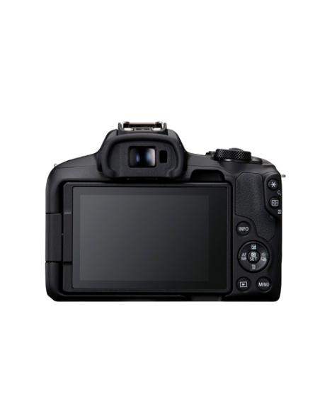 Canon EOS R50, Black + RF-S 18-45mm F4.5-6.3 IS STM Kit MILC 24,2 MP CMOS 6000 x 4000 Pixeles Negro