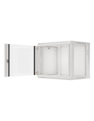 Lanberg WF01-6409-10S armario rack 9U Bastidor de pared Gris
