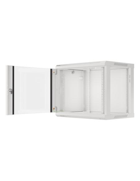 Lanberg WF01-6409-10S armario rack 9U Bastidor de pared Gris
