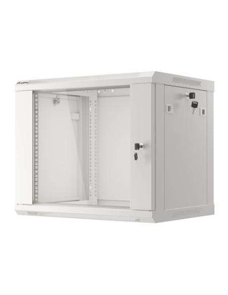 Lanberg WF01-6409-10S armario rack 9U Bastidor de pared Gris