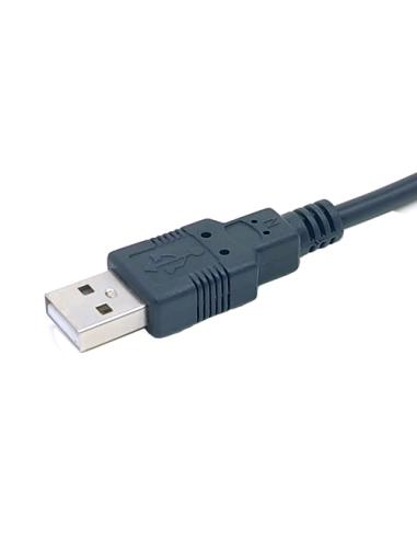 Equip Cable USB-A a serie (DB9), M/M, 1,5 m