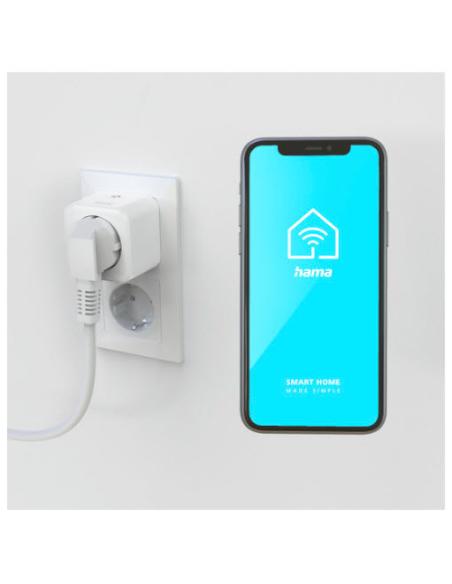 Hama 00176638 toma de corriente CEE 7/7 Blanco