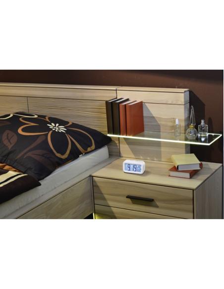 Hama RC 660 Reloj despertador digital Blanco