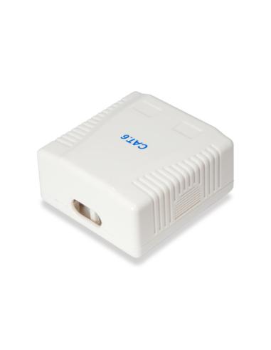 Equip 235214 caja de tomacorriente RJ-45 Blanco