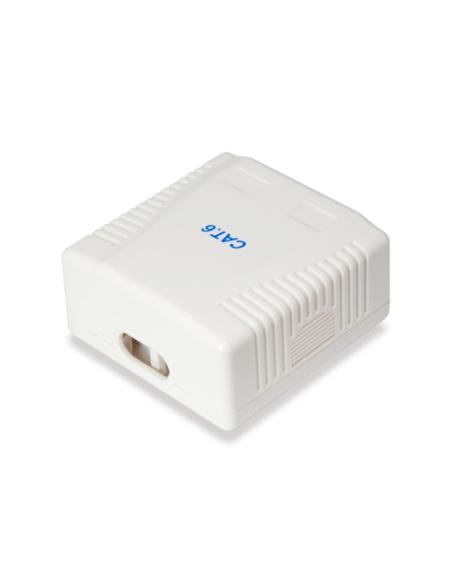 Equip 235214 caja de tomacorriente RJ-45 Blanco