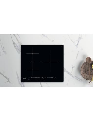 Whirlpool WB S5560 NE hobs Negro Integrado 60 cm Con placa de inducción 3 zona(s)