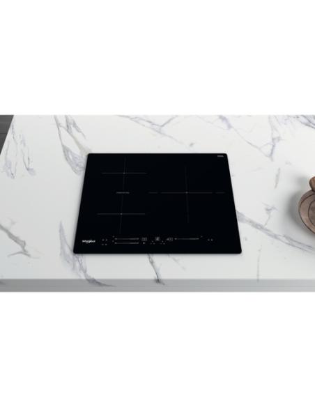 Whirlpool WB S5560 NE hobs Negro Integrado 60 cm Con placa de inducción 3 zona(s)