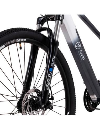 Youin You-Ride Everest Negro, Blanco Aluminio M 73,7 cm (29")