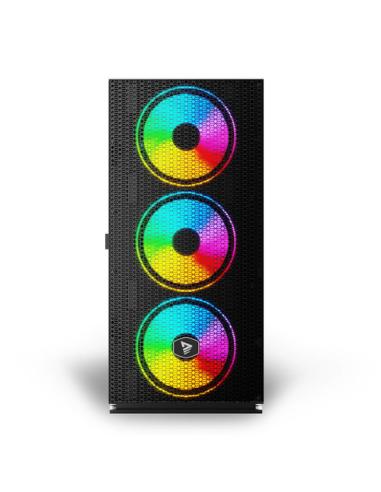 Savio SAVGC-RAPTORX1 carcasa de ordenador Midi Tower Negro