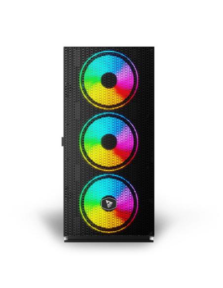 Savio SAVGC-RAPTORX1 carcasa de ordenador Midi Tower Negro
