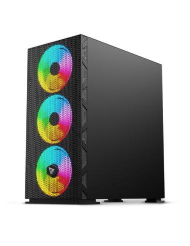 Savio SAVGC-RAPTORX1 carcasa de ordenador Midi Tower Negro
